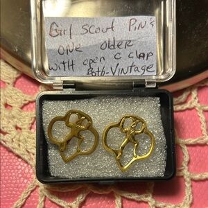 Girl Scout pins (vintage)